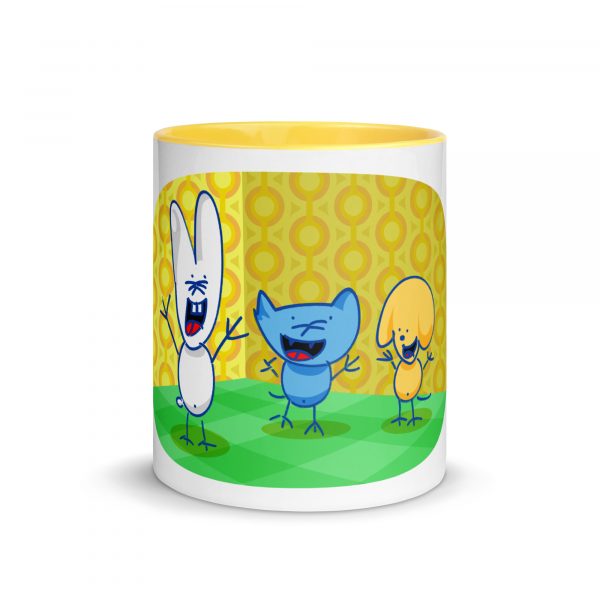 ☕Friends’ Mug🐱🐶🐰interior color