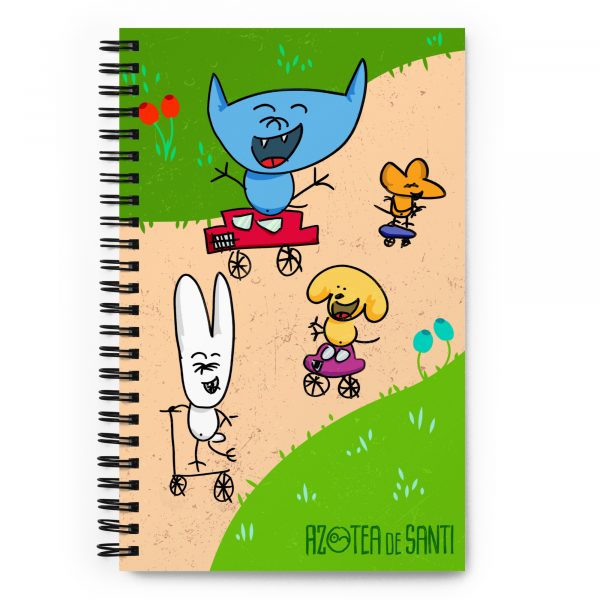 🛴Amigos🛹 Cuaderno espiral A5