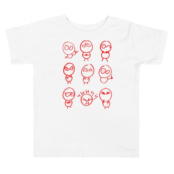 😋Emociones🤩Camiseta algodón peques