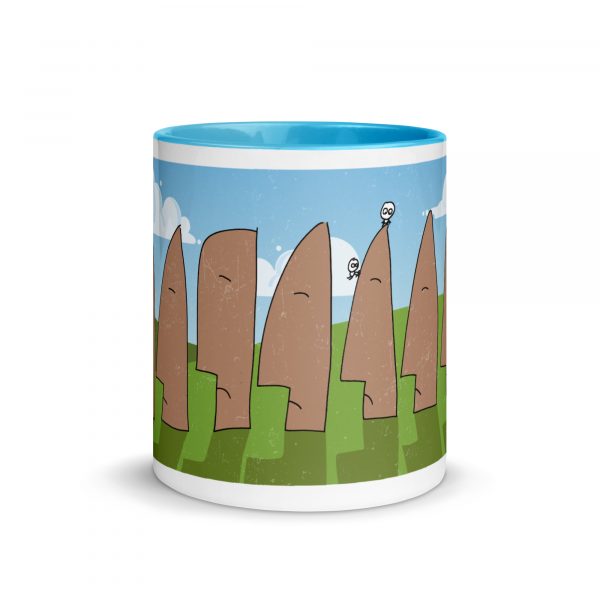 🗿Rapa Nui🗿 Taza color interior